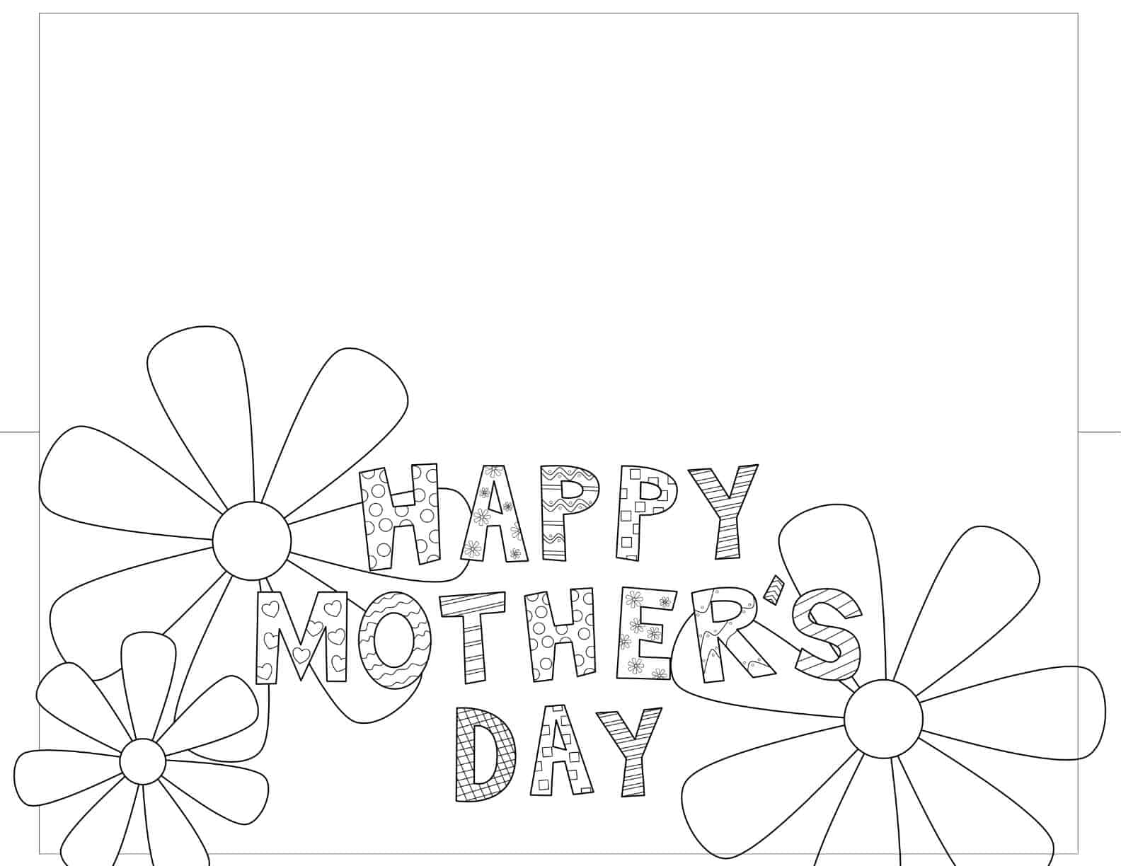 Printable Happy Mother S Day Cards
