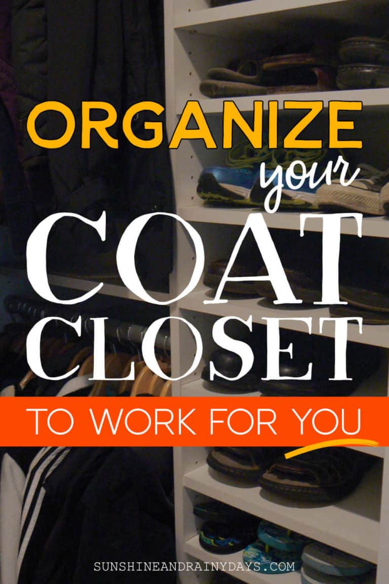 Organize the Coat Closet to Work For You