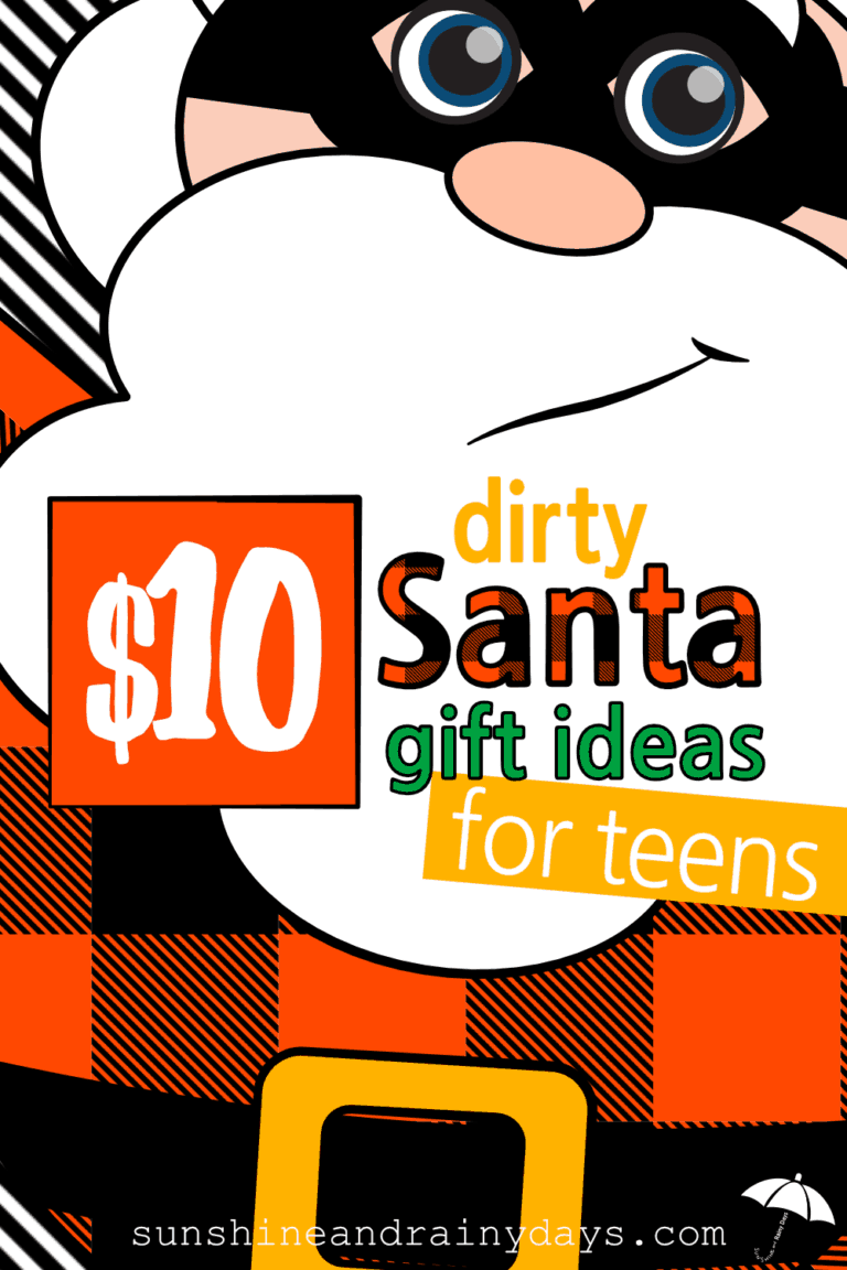 $10 Dirty Santa Gift Ideas for Teens