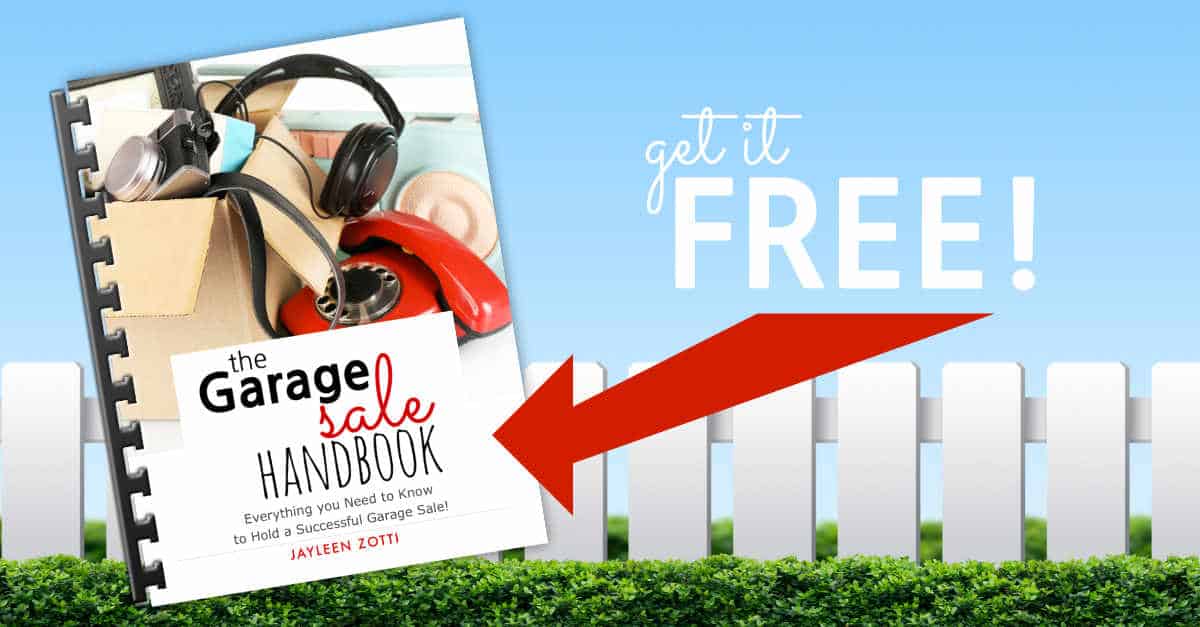 the-garage-sale-handbook-sunshine-and-rainy-days