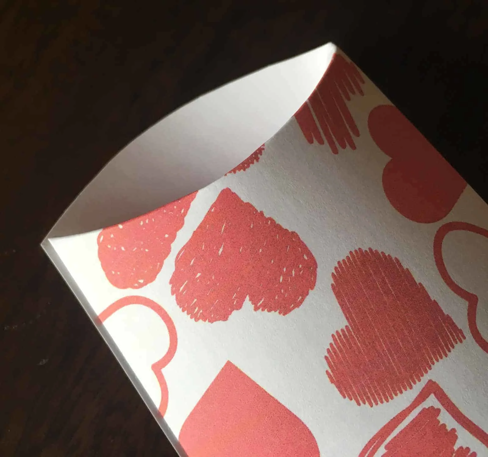 Printable Valentine Pillow Boxes Sunshine and Rainy Days