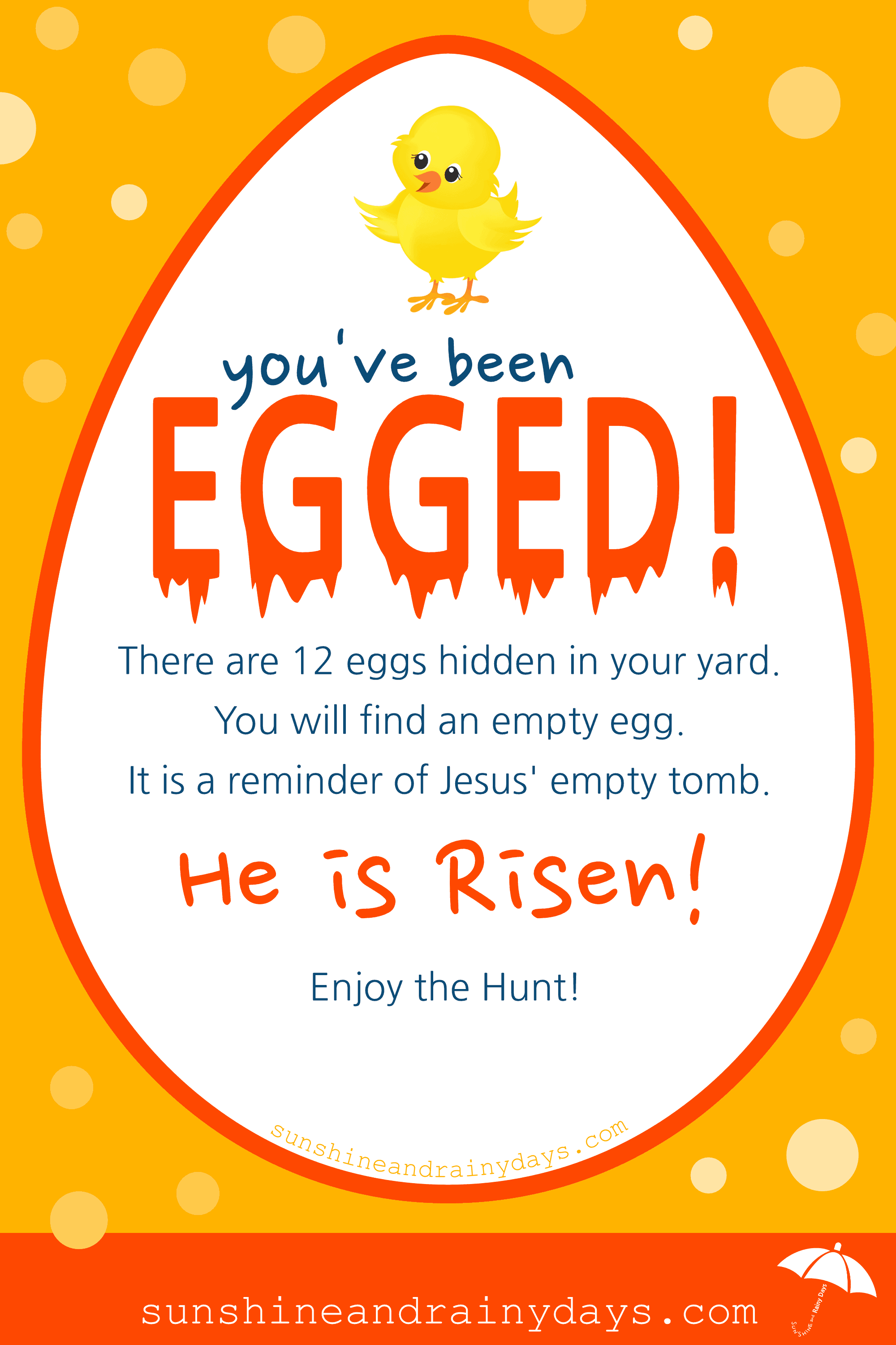 You've Been Egged!