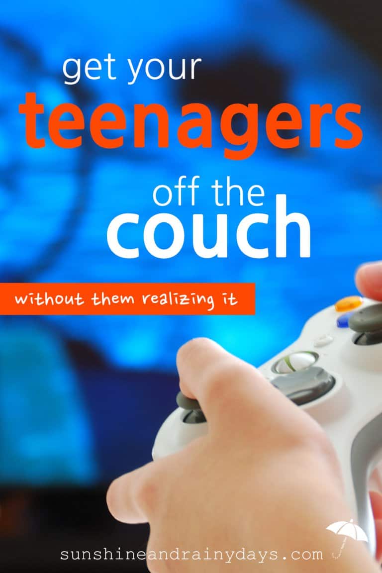 How To Get Your Teenagers Off The Couch