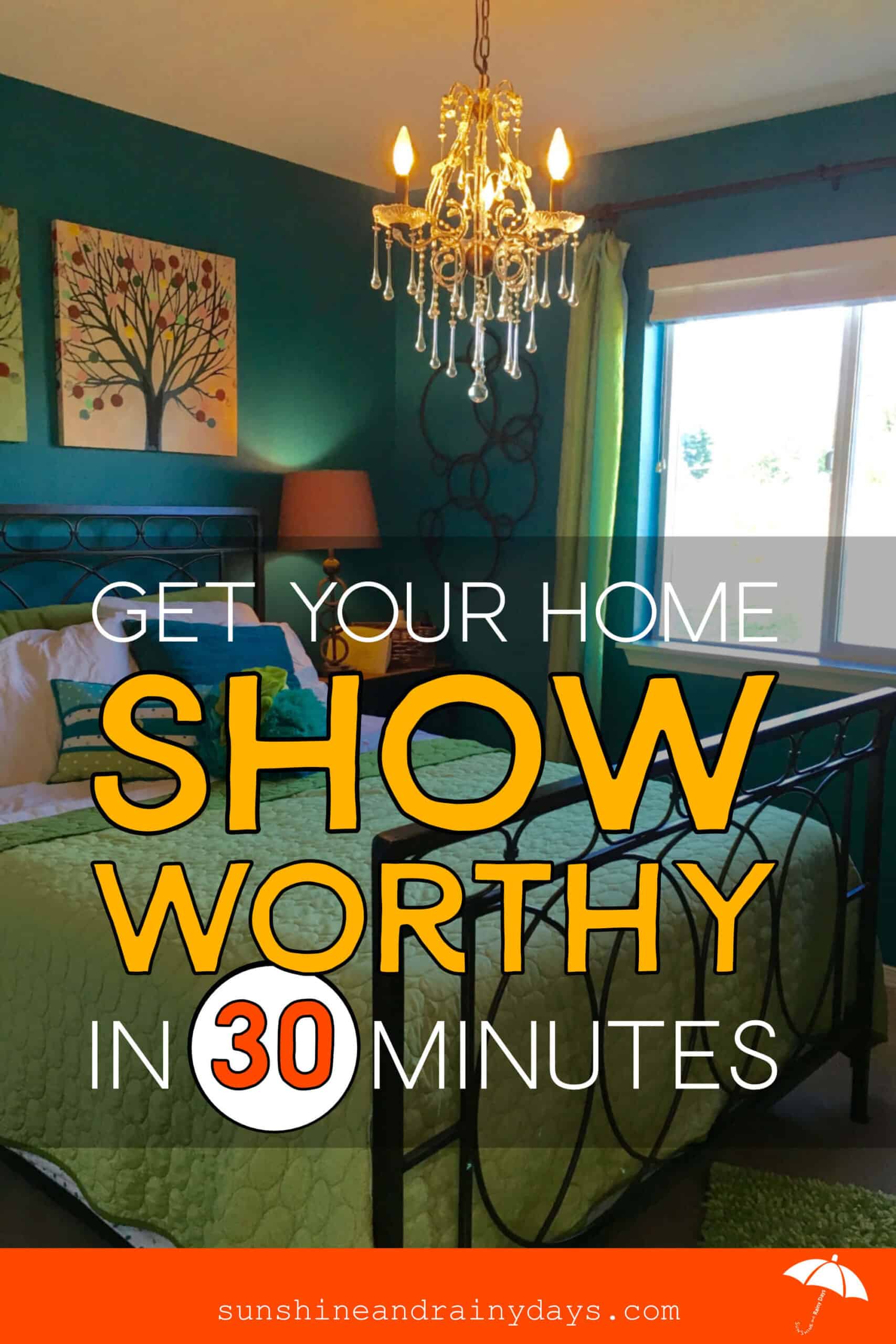 Get your home show worthy in 30 minutes with this Home Showing Checklist