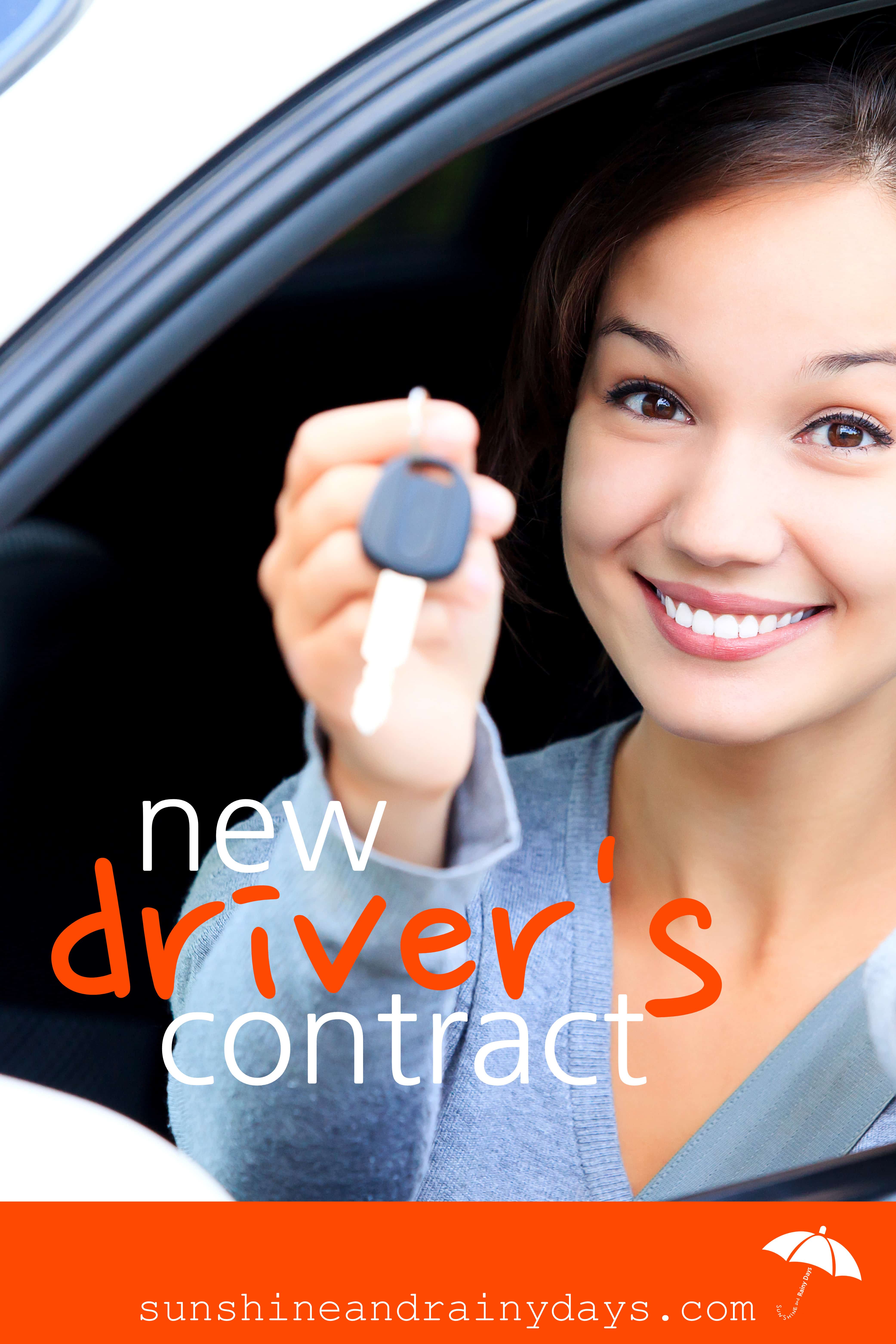 New Driver's Contract For The New Driver