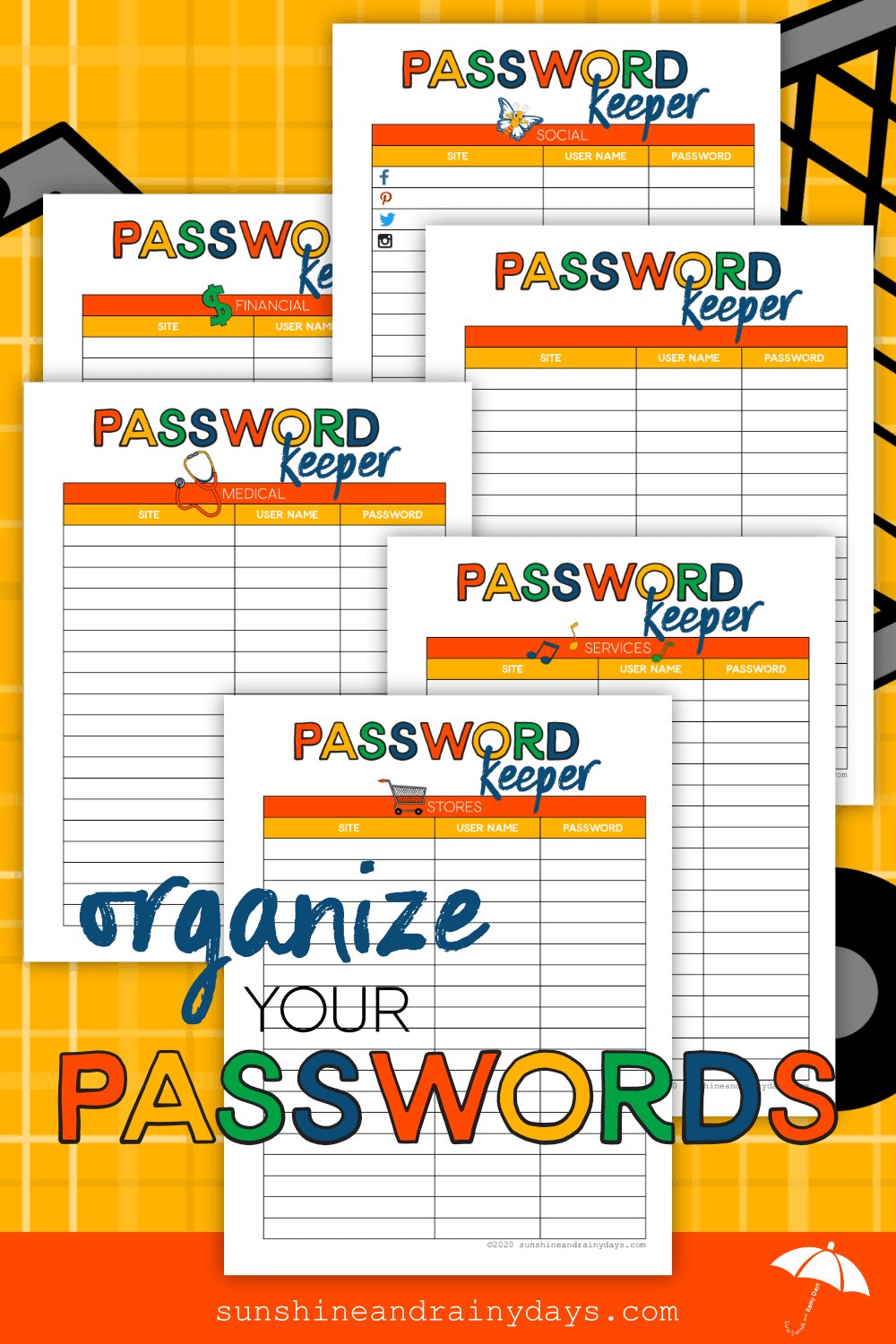 TAKE THE TRICKY AND MAKE IT STICKY - Classroom Password Templates