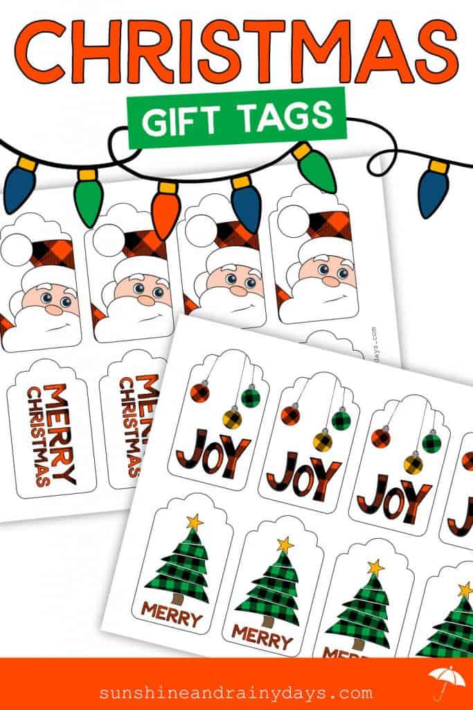 printable kids christmas tags