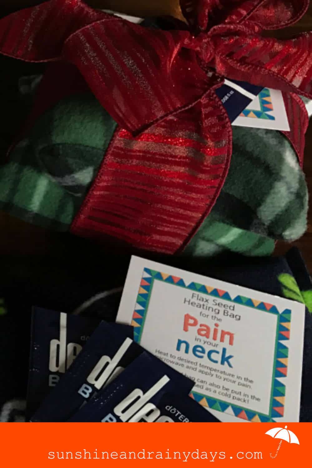 How To Make A Flax Seed Heating Bag Sunshine and Rainy Days