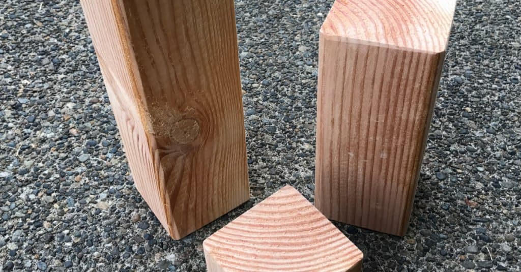 4x4 Wood Blocks