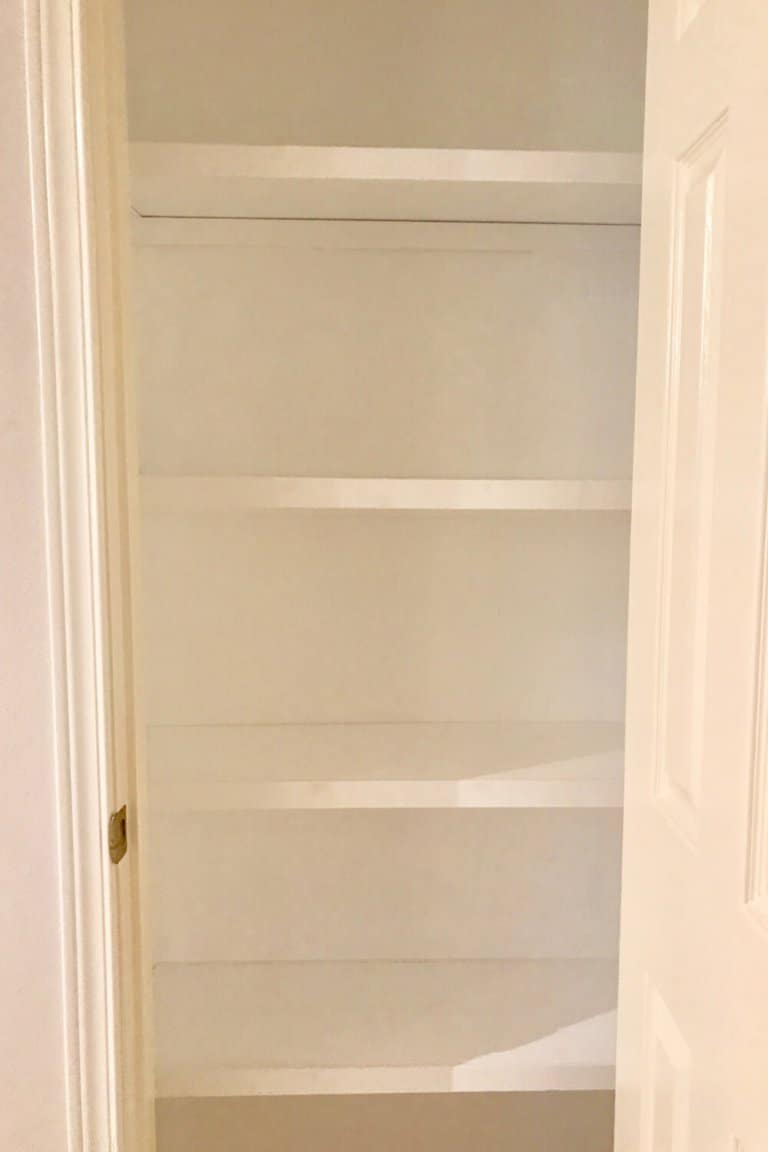 How To Build Closet Shelves Sunshine and Rainy Days