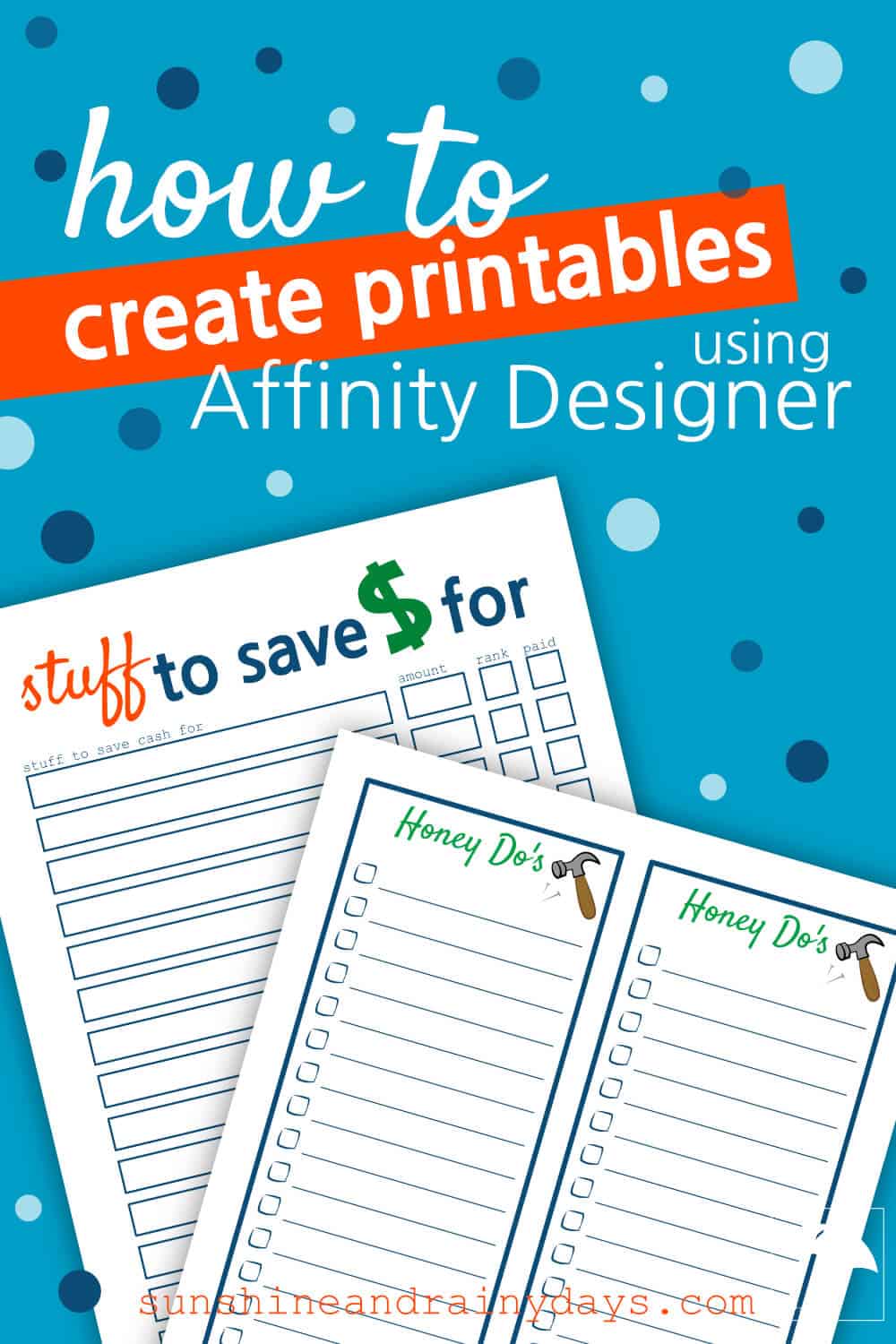 How To Design Printables