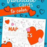 Printable Valentine Cards To Color - Sunshine And Rainy Days