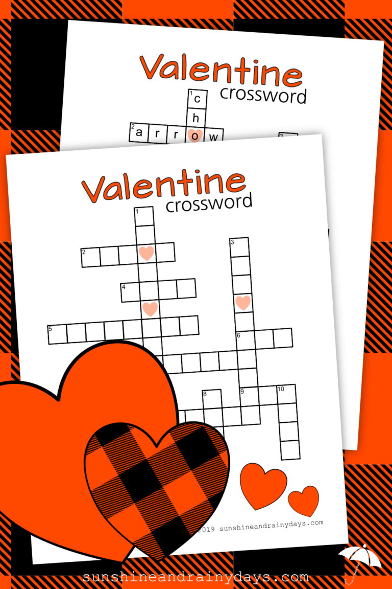 Valentine Crossword Puzzle