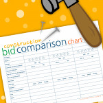 You've done your due diligence and retrieved three bids but how do you know which contractor to hire? Use our construction bid comparison chart, do your homework, research, ask questions, and move forward with confidence!