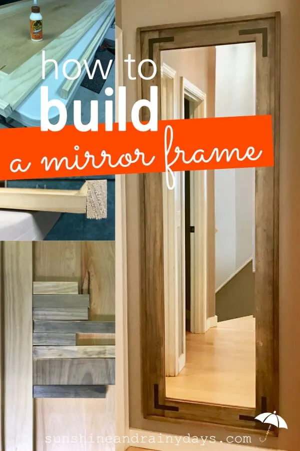 How To Build A Mirror Frame Sunshine, How To Make A Mirror Frame At Home Easy Wood