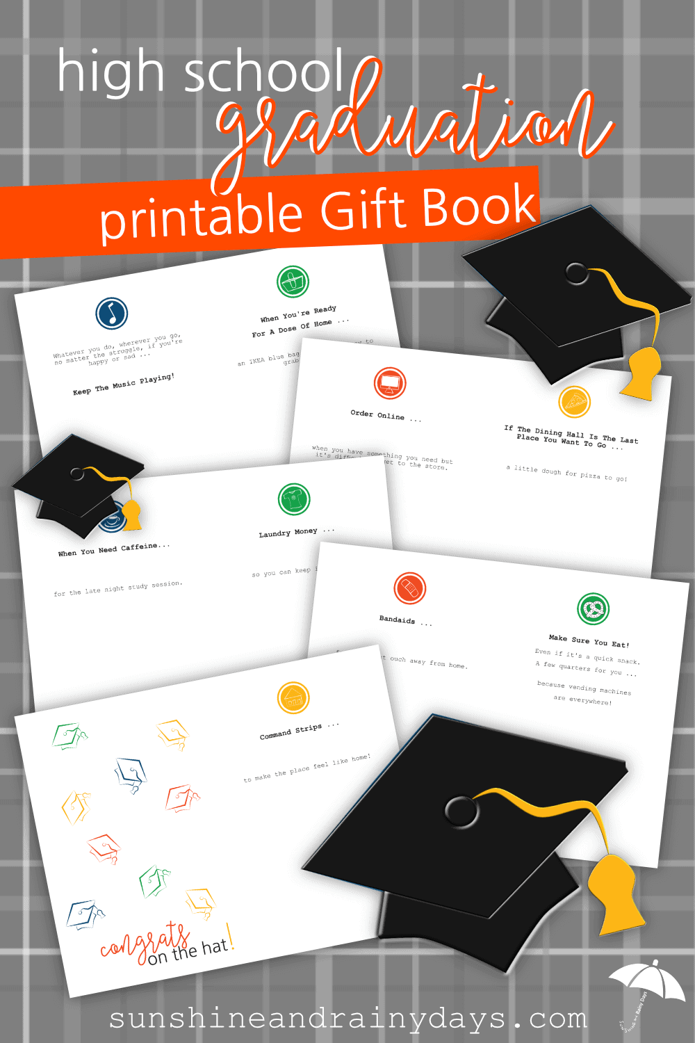 Have you received Graduation Announcements in the mail or plan to attend a Graduation Party? You know the graduate really just wants money but you hope to get a little creative. We have the answer for you! The High School Graduation Gift Book For College Bound Students is here! It's money with a little bit of FUN thrown in!
