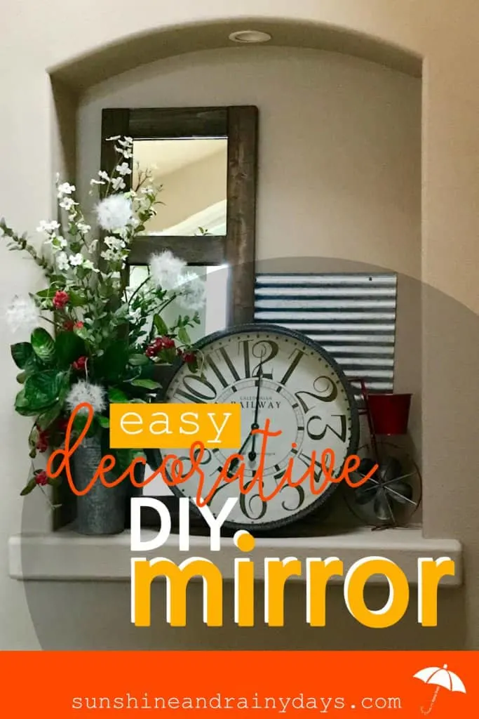 Easy Decorative DIY Mirror