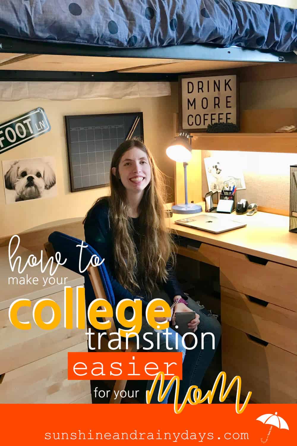 We parents work hard to make the college transition easier on our kids. Then the day comes when we drive away from campus. That day is hard. College Transition | College Transition Tips | #college #moms #SARD