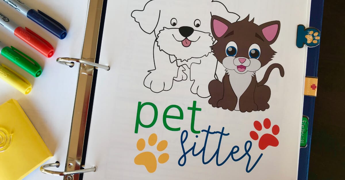 Big Book Of Everything For Pets Pet Sitter Cover Page