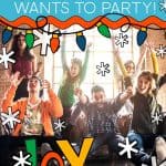 Teenagers at a party with the words: Your Teen Wants To Party!