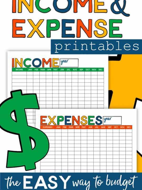 Money Management Printables Archives - Sunshine and Rainy Days