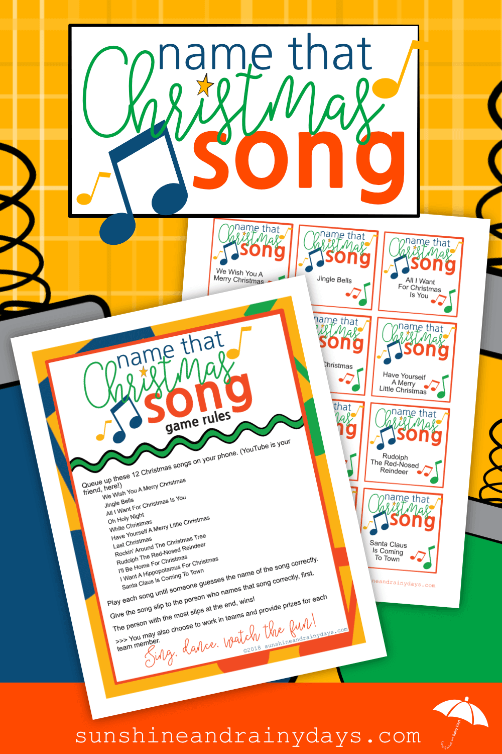 Christmas Song Puzzle: Can You Name These Tunes?