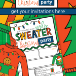 Ugly Sweater Christmas Party Invite