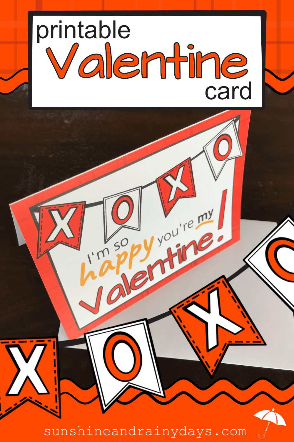 With this Printable Valentine Card, you won't have a reason to spend time and money going to the card store. NOPE! Save your money for a lovely Valentine's Day gift instead! Printable Valentine Cards | Valentine Card To Print | Valentine Printables | #Valentines #ValentinesDay #ValentinePrintables #SARD