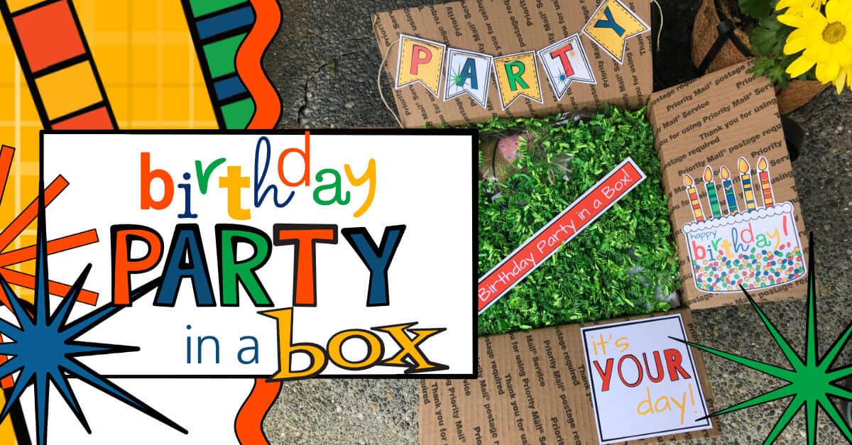 Birthday Party In A Box