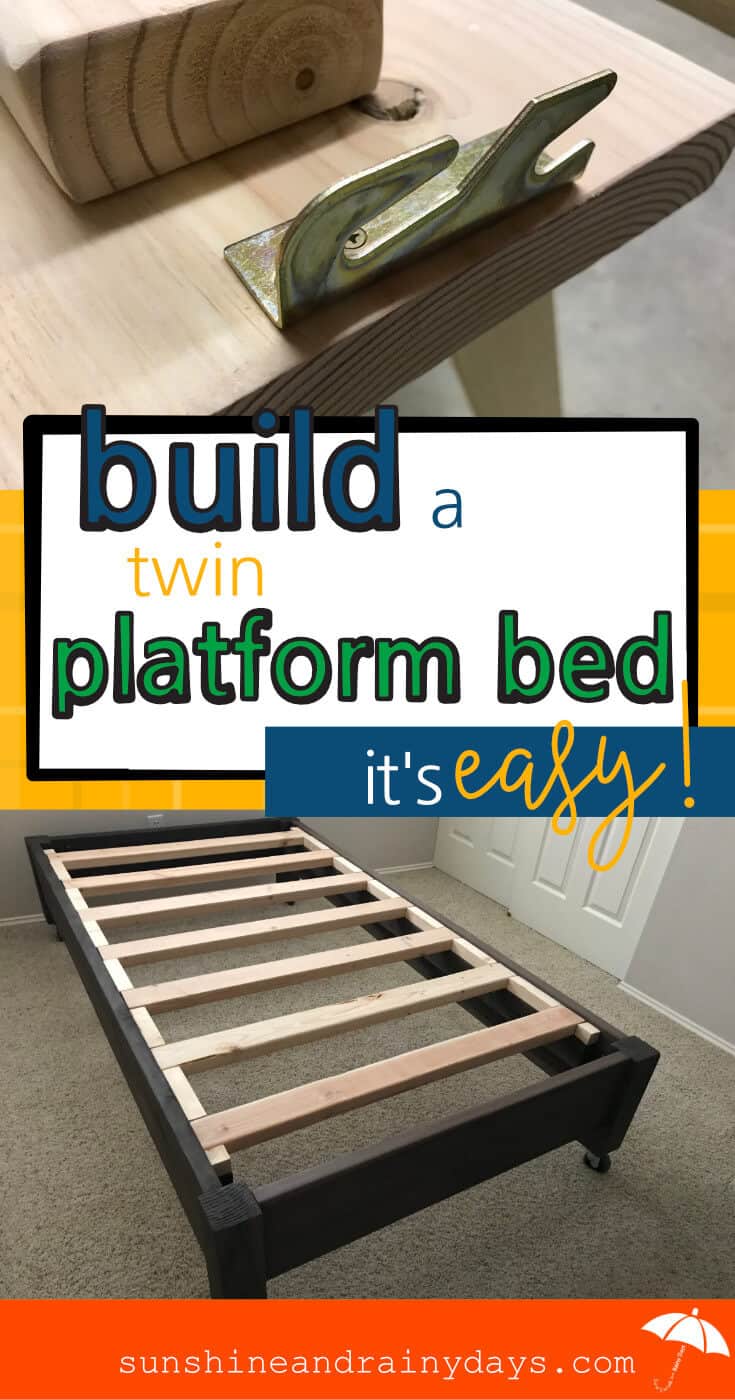 Making a twin store bed frame