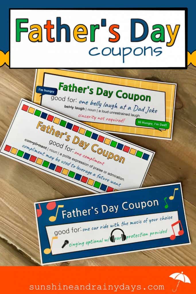 Father's Day Coupons