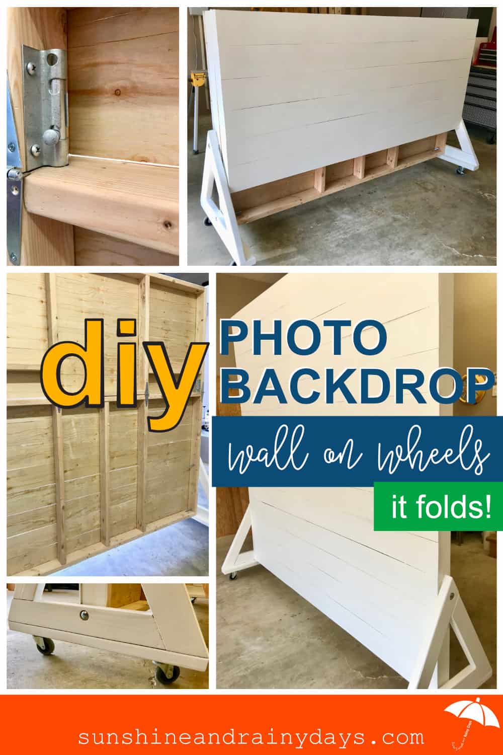 DIY Foldable Photo Backdrop Wall