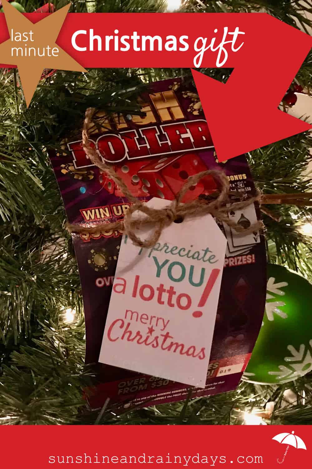 Holiday Lottery Scratch-Off Ticket Gift Idea + Printable Cards