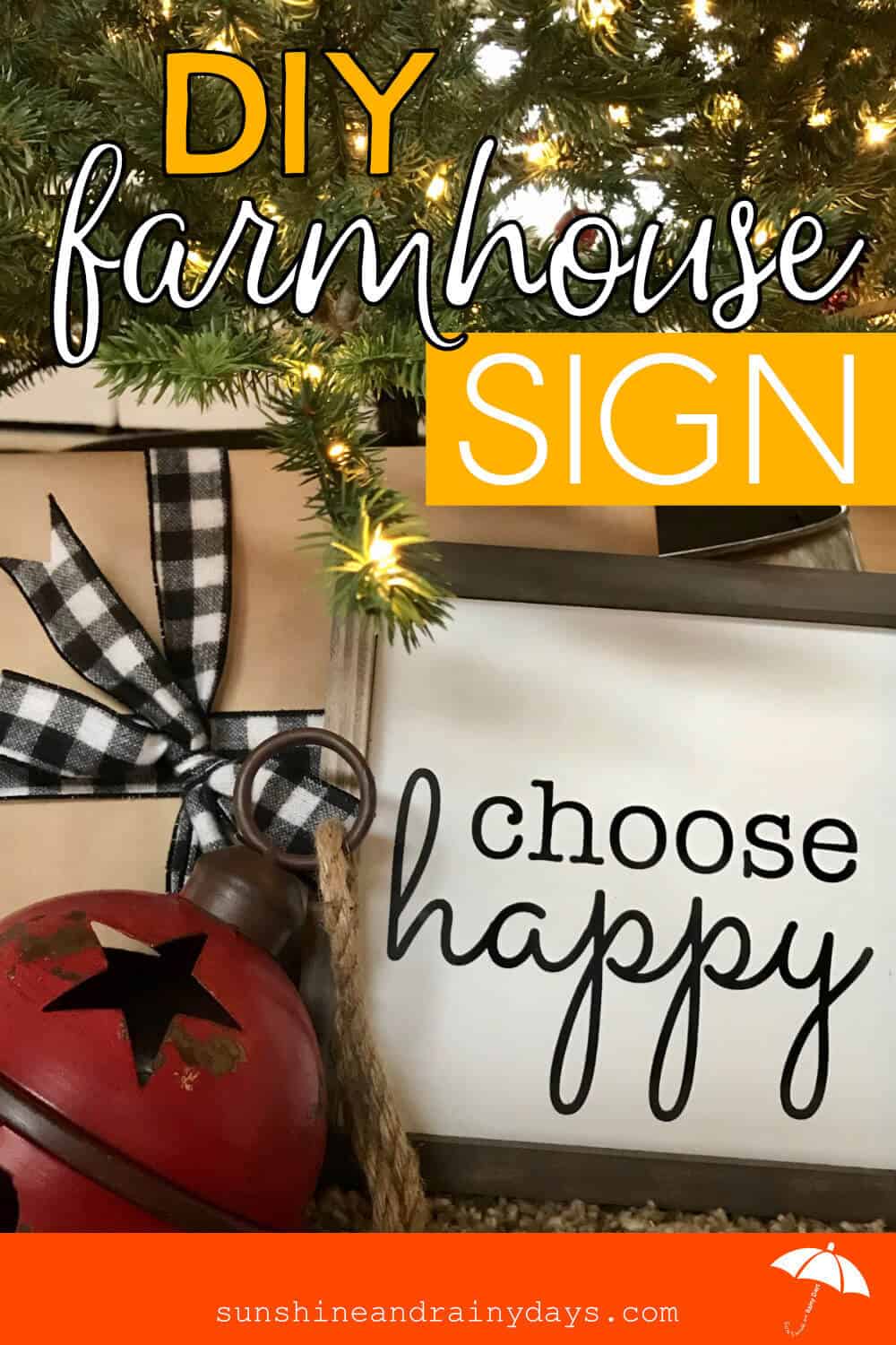 DIY Farmhouse Wood Sign