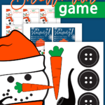 Toilet Paper Snowman Game Printables