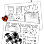 Valentine Activity Sheet