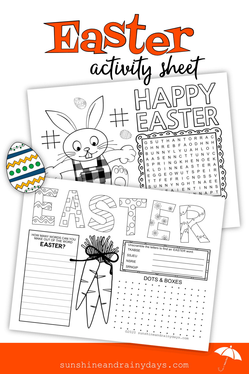 Easter Activity Sheet
