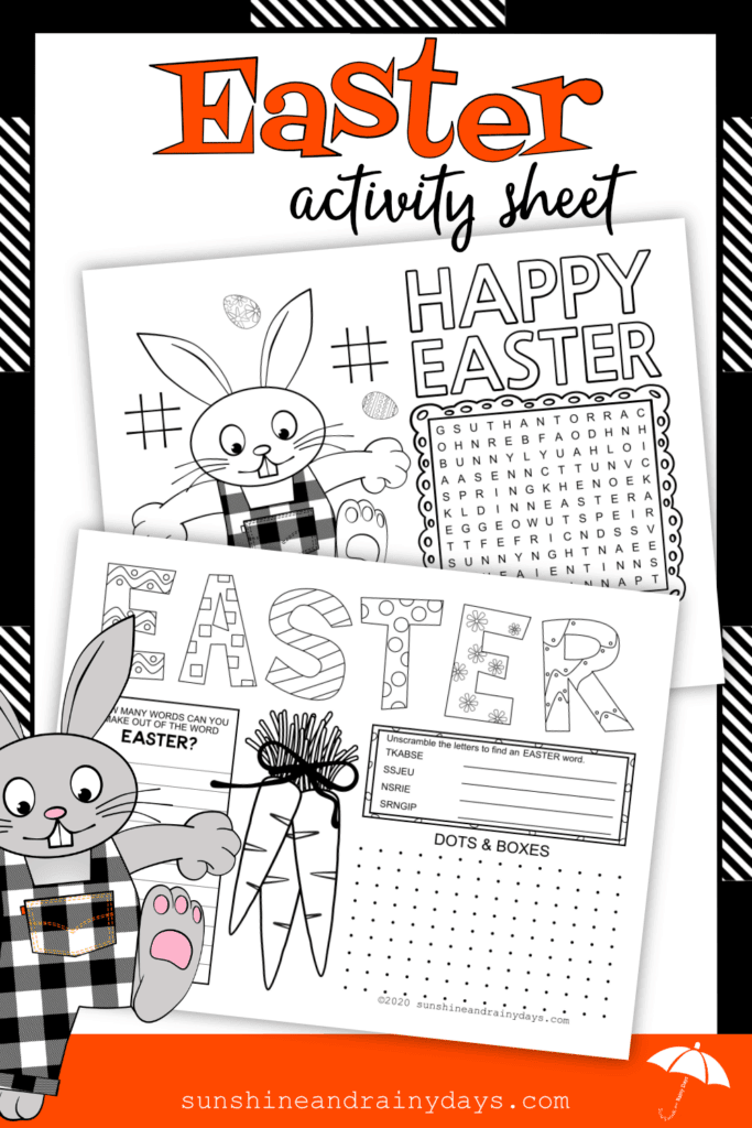 Easter Activity Sheet