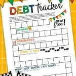 Debt Tracker Printable