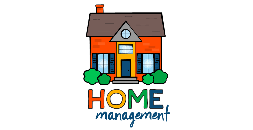 Home Management logo.