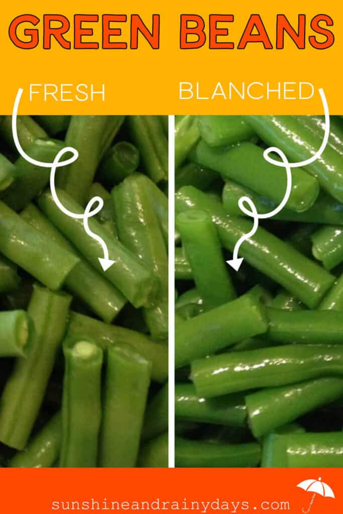Blanch Your Green Beans To Freeze Them