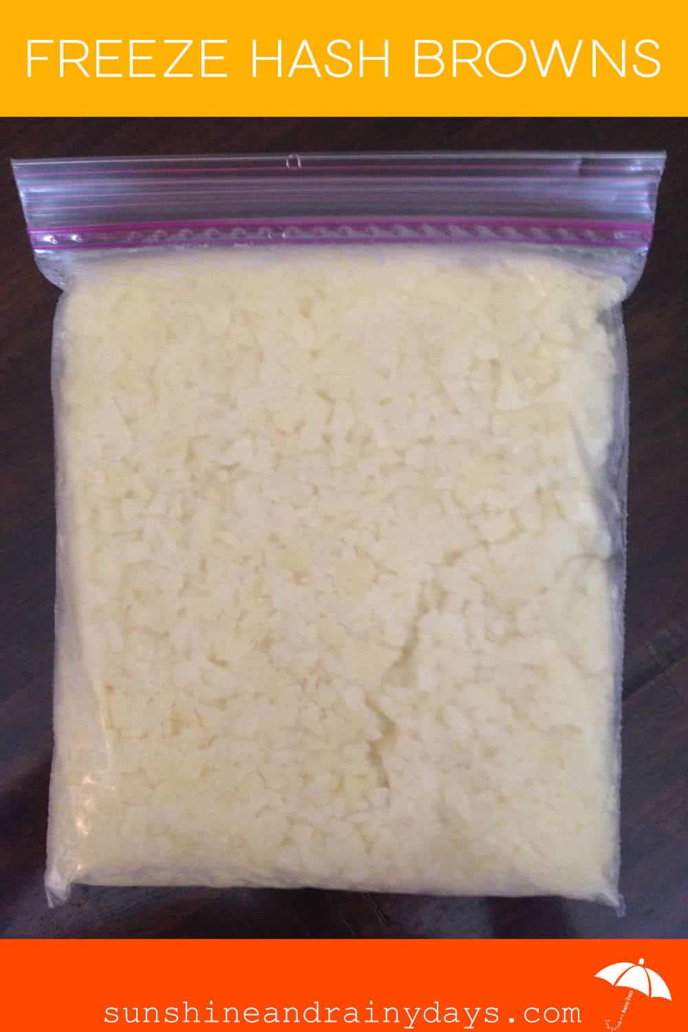 How To Freeze Homemade Hash Browns