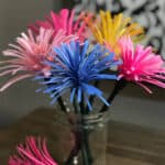 How To Make Paper Spider Mums