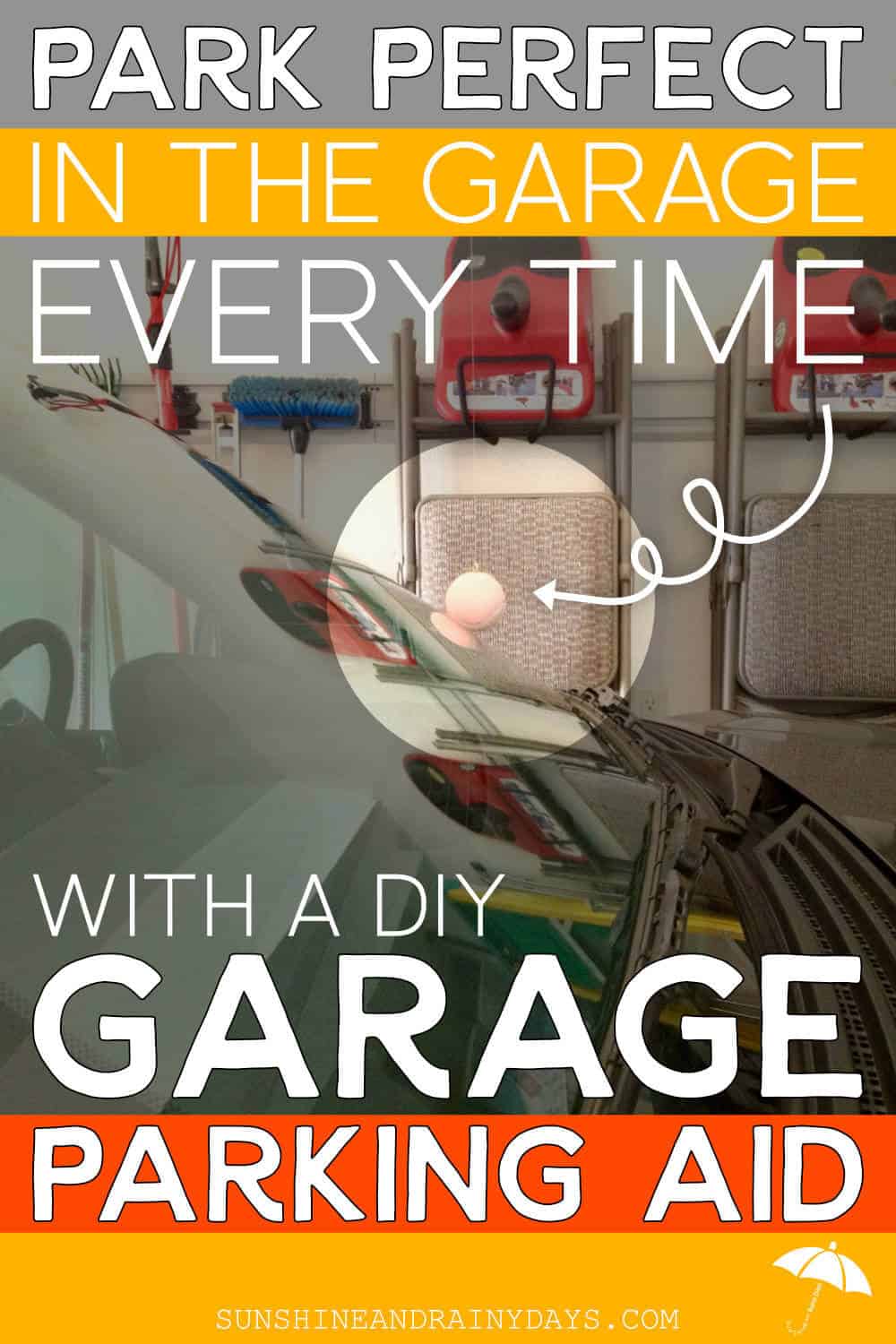 DIY Garage Parking Aid Park Perfect In The Garage Every Time