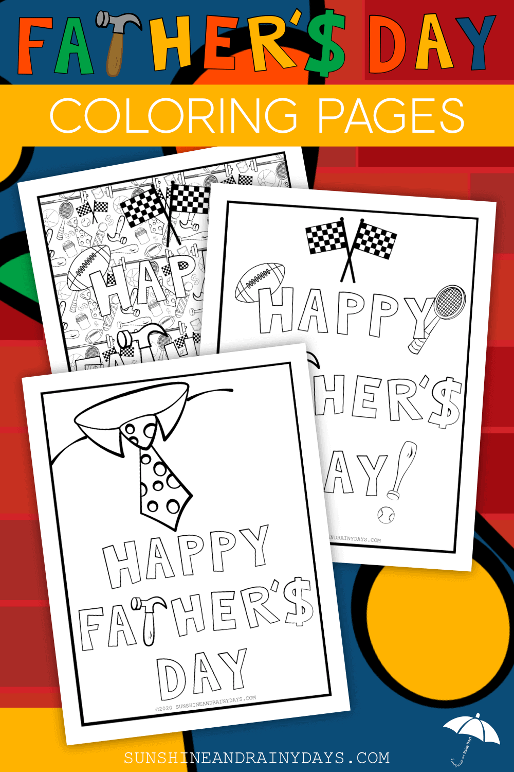 Father's Day Coloring Pages To Print At Home