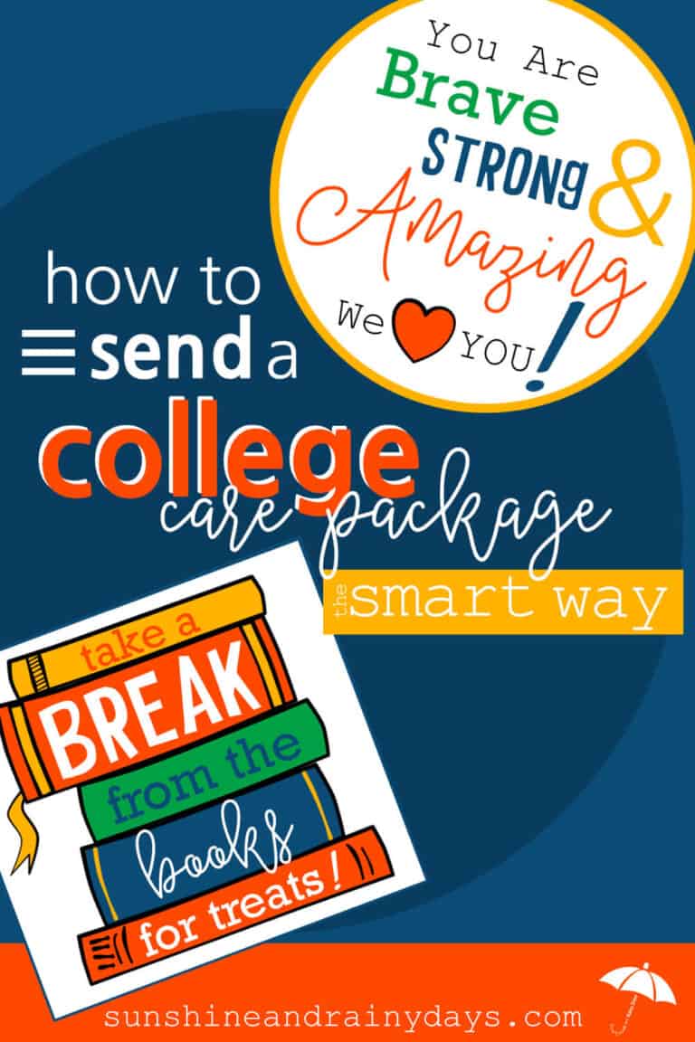 How To Send A College Care Package The Smart Way
