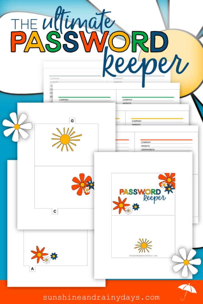 Ultimate Password Keeper Book