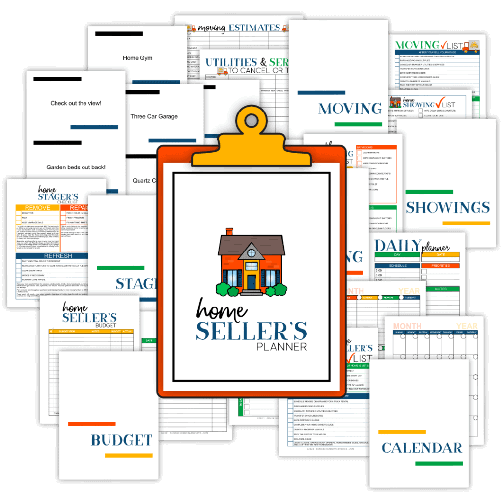 Home Seller's Planner pages.
