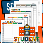 Student Planner Pages - n Color