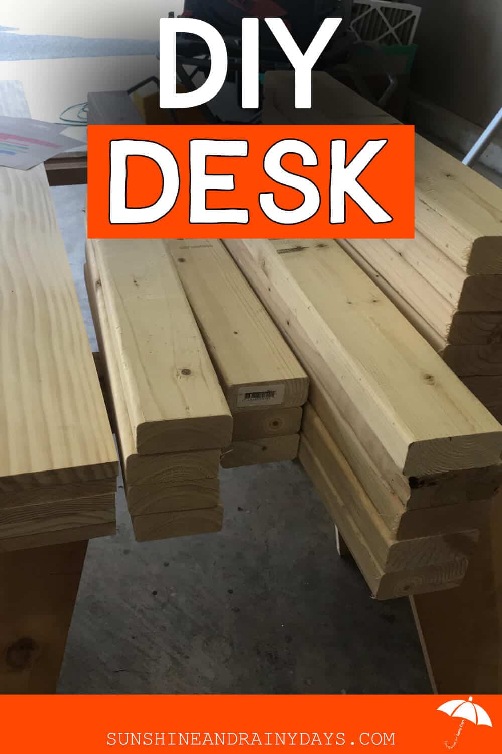 Wood For DIY Desk